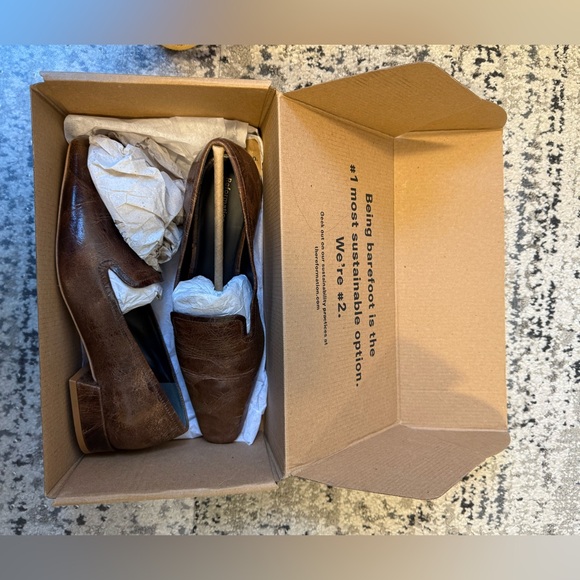 NIB Reformation "Tristan" Loafer in Chocolate Brown SZ 7.5 - Picture 7 of 8